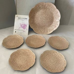 Vtg Beautiful Ando Cloisonné Ginsai Plate Japanese